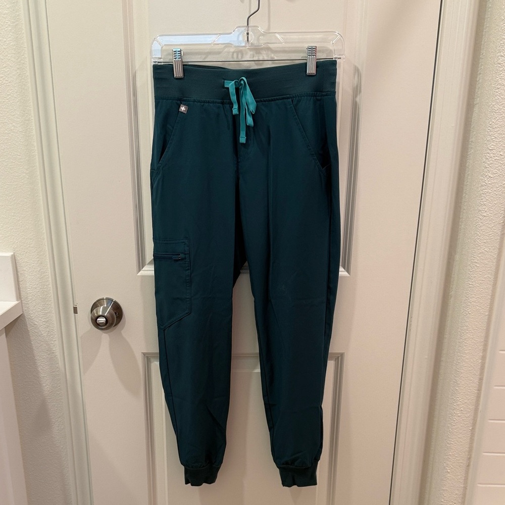 Figs Teal Jogger Pants
